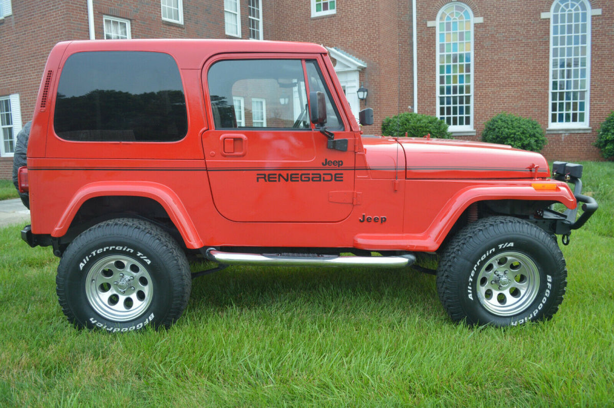 Wallpaper #TWhEFZMBSpphPi3-FQc3388 Fully Restored Jeep Wrangler Yj with Renegade Decals Very Nice Inline 6