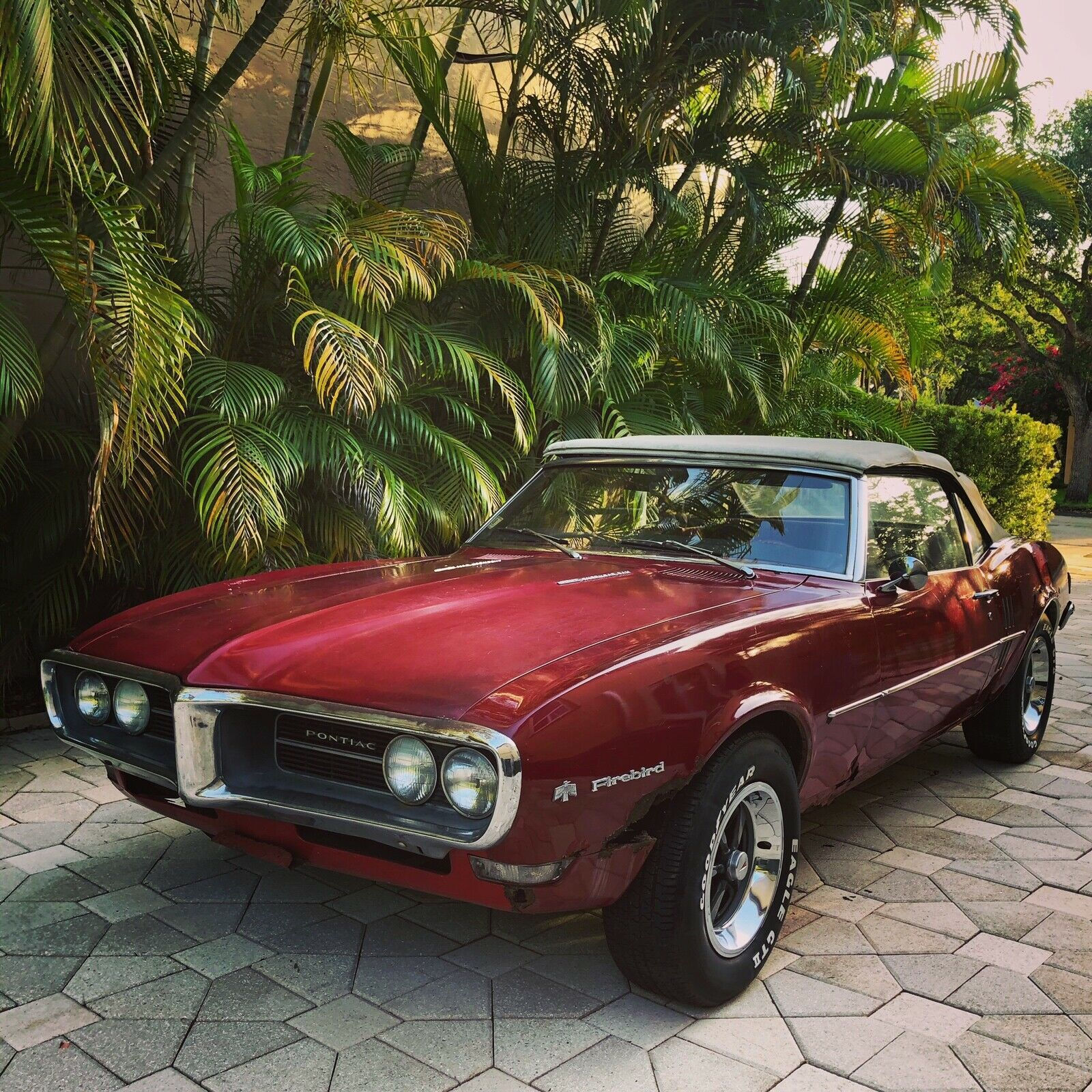 Wallpaper #KpyZ4pIBZHQxiYarYME560 1968 Pontiac Firebird Sprint Convertible Red Rwd Manual Sprint