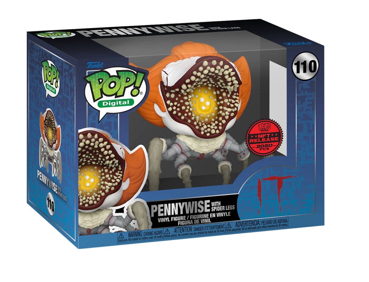 Wallpaper #amc8DJMBSpphPi3-C929270 It Pennywise with Spider Legs Nft Redemption 2050 Piece Funko Pop