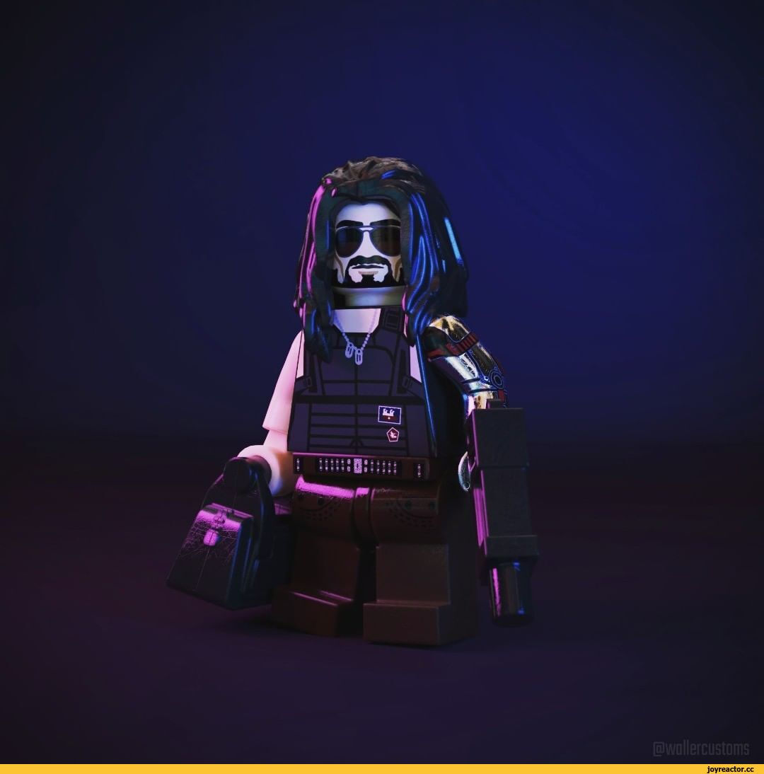 Wallpaper #XTV0lJcBk_lpvpalhJcY48 Lego Custom Johnny Silverhand Lego Moc Cyberpunk 2077