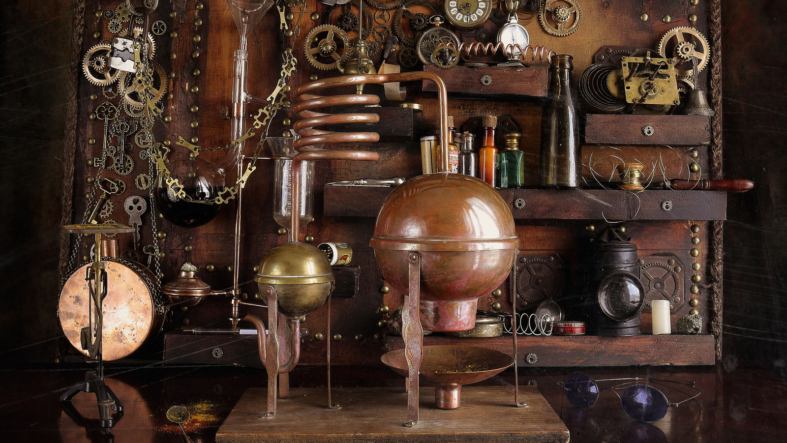 Wallpaper #ZW13apcBycdYOYFT6XGO61 5 Classy Ways to Incorporate Steampunk into Your Home Decor