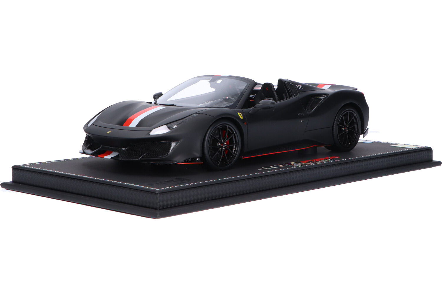 Wallpaper #ggP_Y5MBpyOg8YnE4NbH205 Ferrari 488 Pista Spider Charles Leclerc House of Modelcars
