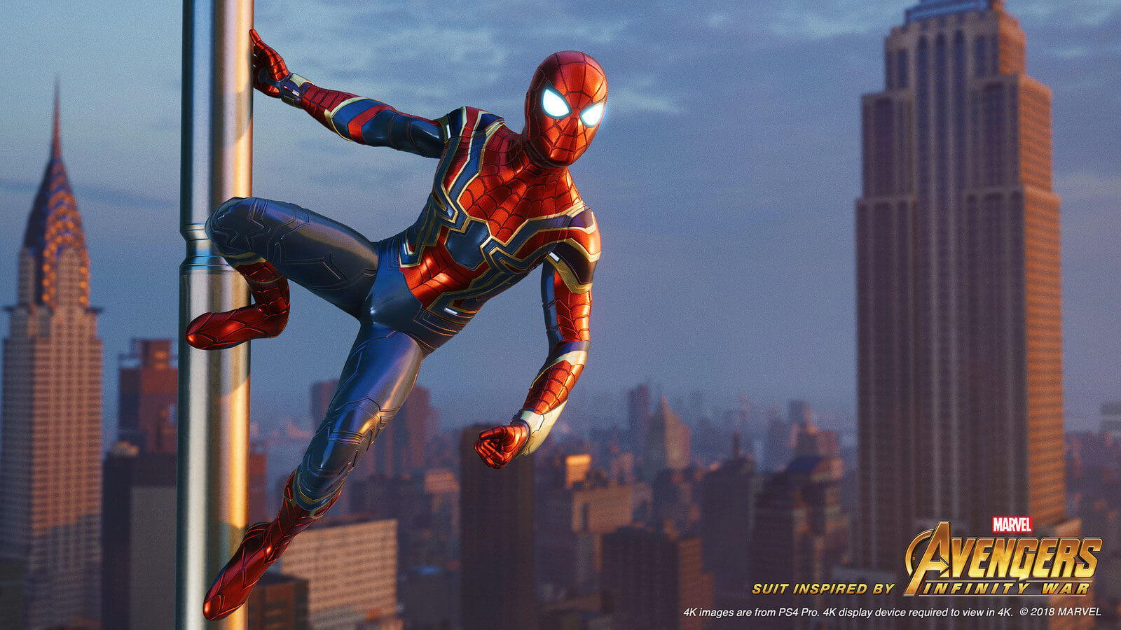 Wallpaper #ehkh_Y4BtGB6xQ78tkc910 Iron Spider Suit Revealed for Marvels Spider Man
