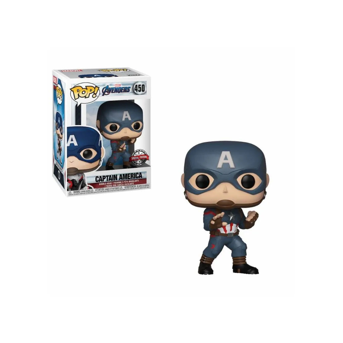 Wallpaper #PGe08JIBSpphPi3-pWiQ6 Captain America Special Edition Marvel Avengers Endgame Funko Pop