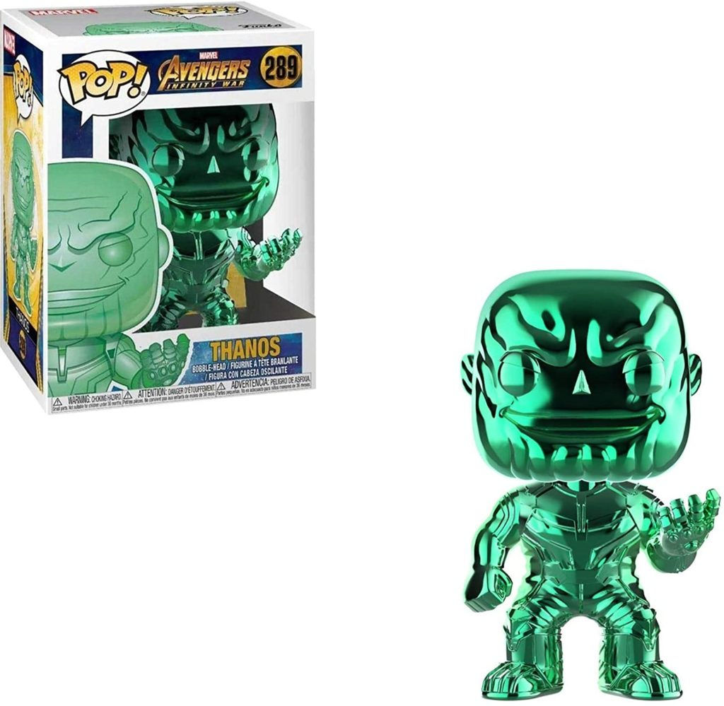 Wallpaper #72fr_JIBSpphPi3-o5lj231 Funko Pop Avengers Infinity War Thanos Chrome Vert Edition Limitee