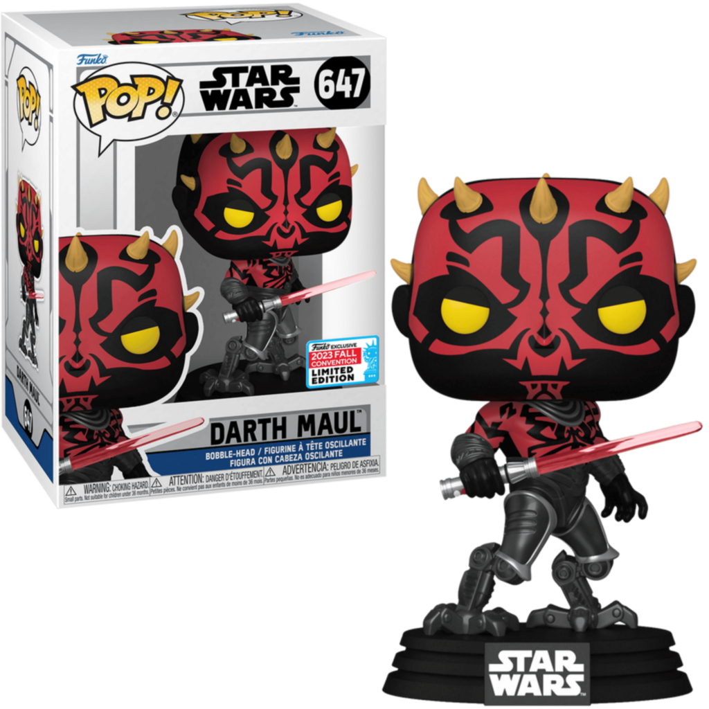 Wallpaper #2f-aZ5MB3lSXT3zUluJX243 Funko Pop Movies Star Wars Clone Wars Darth Maul with Cybernetic Legs