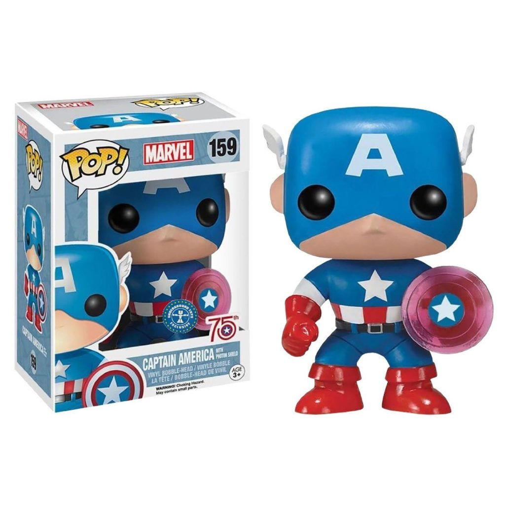 Wallpaper #vWfWEJMBSpphPi3-LPSt84 Funko Pop Marvel Captain America Captain America with Photon Shield