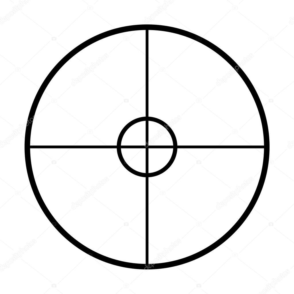 Wallpaper #ImcX65IBSpphPi3-fkru376 Isolated Crosshairs on White Background Stock Vector Paulstringer