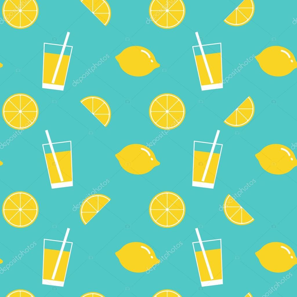 Wallpaper #3mcEEpMBSpphPi3-A_nF30 Lemon and Lemonade Seamless Pattern Background Stock Vector by