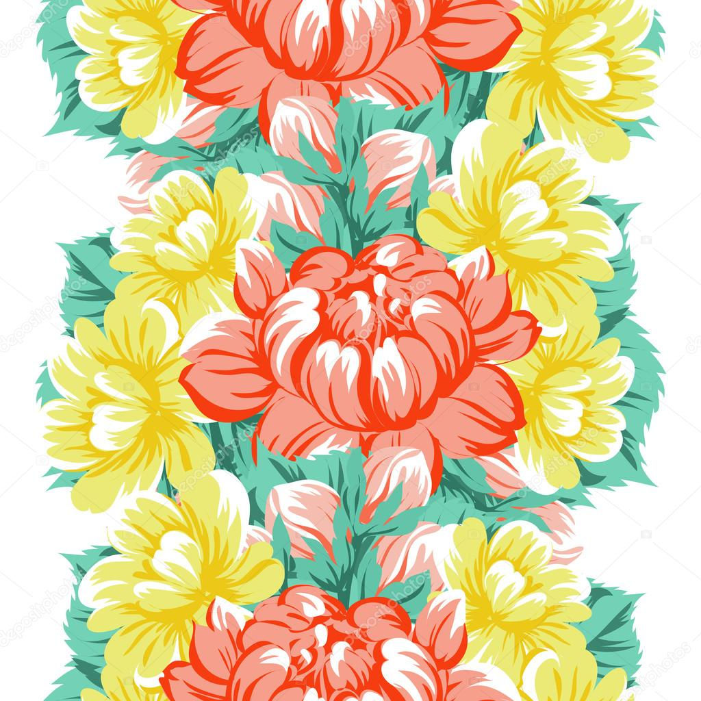Wallpaper #4GdP9JIBSpphPi3-k3mn72 Seamless Beautiful Floral Pattern Stock Vector by All About Flowers
