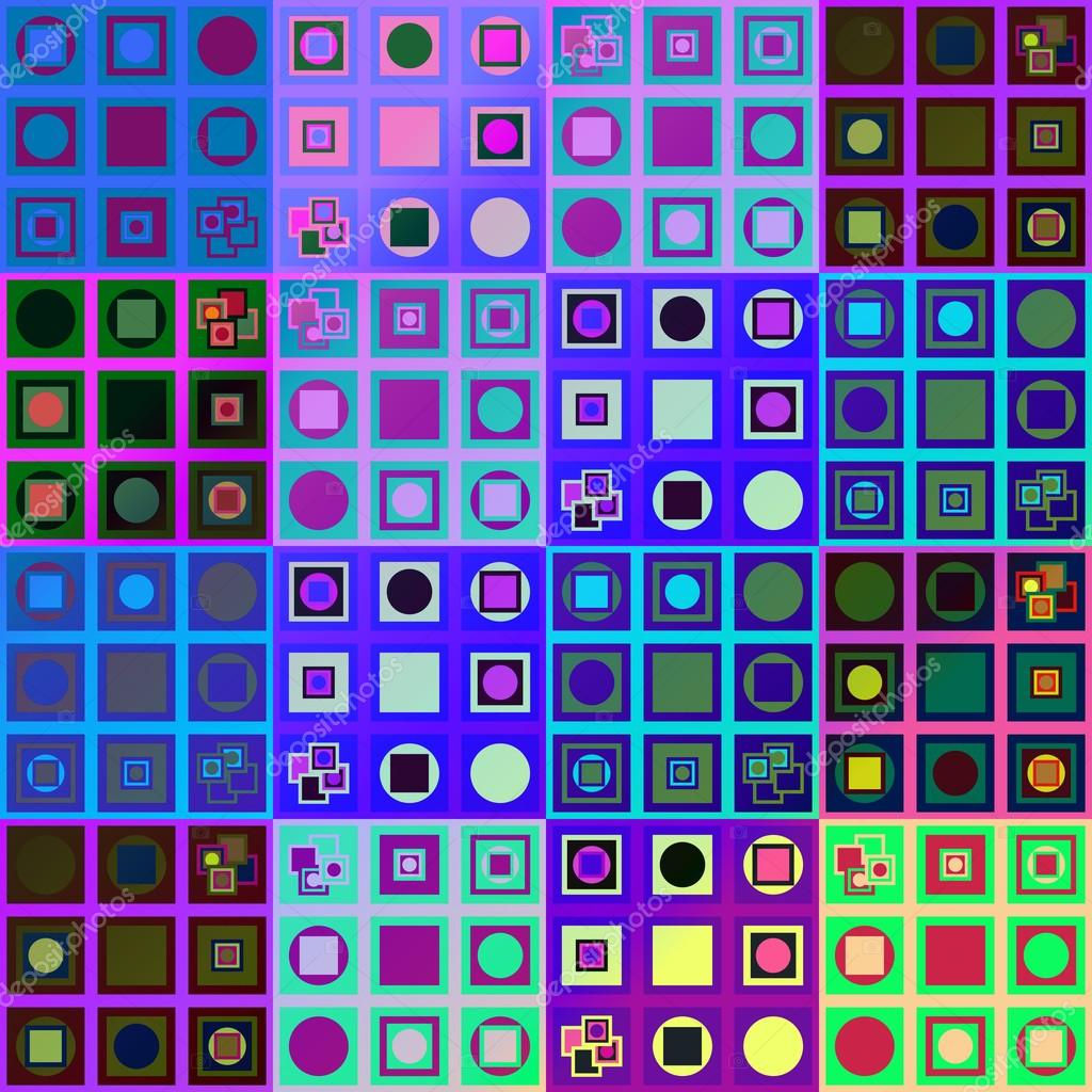 Wallpaper #Oh27K5MBlOZrFDOkUMjc120 Abstract Colorful Variable Pattern in Op Art Style Stock Photo Image