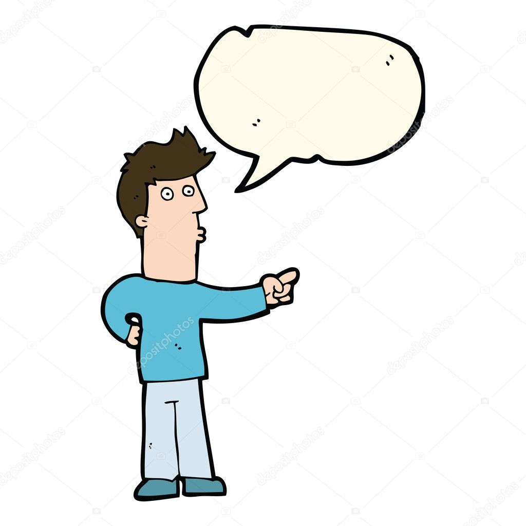 Wallpaper #k2eg8pIBSpphPi3-sXFs213 Cartoon Man Pointing with Speech Bubble Stock Vector Image by