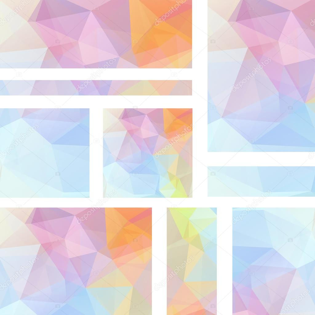 Wallpaper #b2c__JIBSpphPi3-Q5ew274 Set of Banner Templates with Abstract Background Modern Vector with