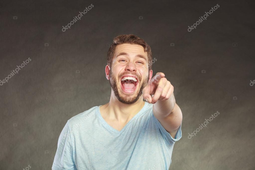 Wallpaper #LJz34JIBZHQxiYararks151 Man Laughing and Pointing Stock Photo Voyagerix 99709520