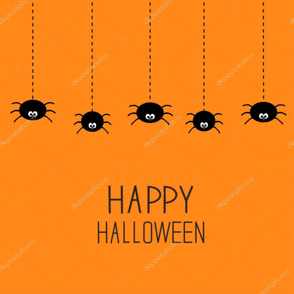 Wallpaper #aRnOEo8BtGB6xQ786WQF48 Hanging Black Spiders Stock Vector Image by Worldofvector 117185730