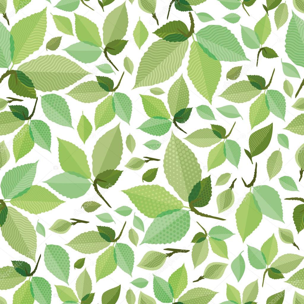 Wallpaper #am19apcBycdYOYFTxHE623 Seamless Green Leaves Pattern Green Foliage Without Gradient for