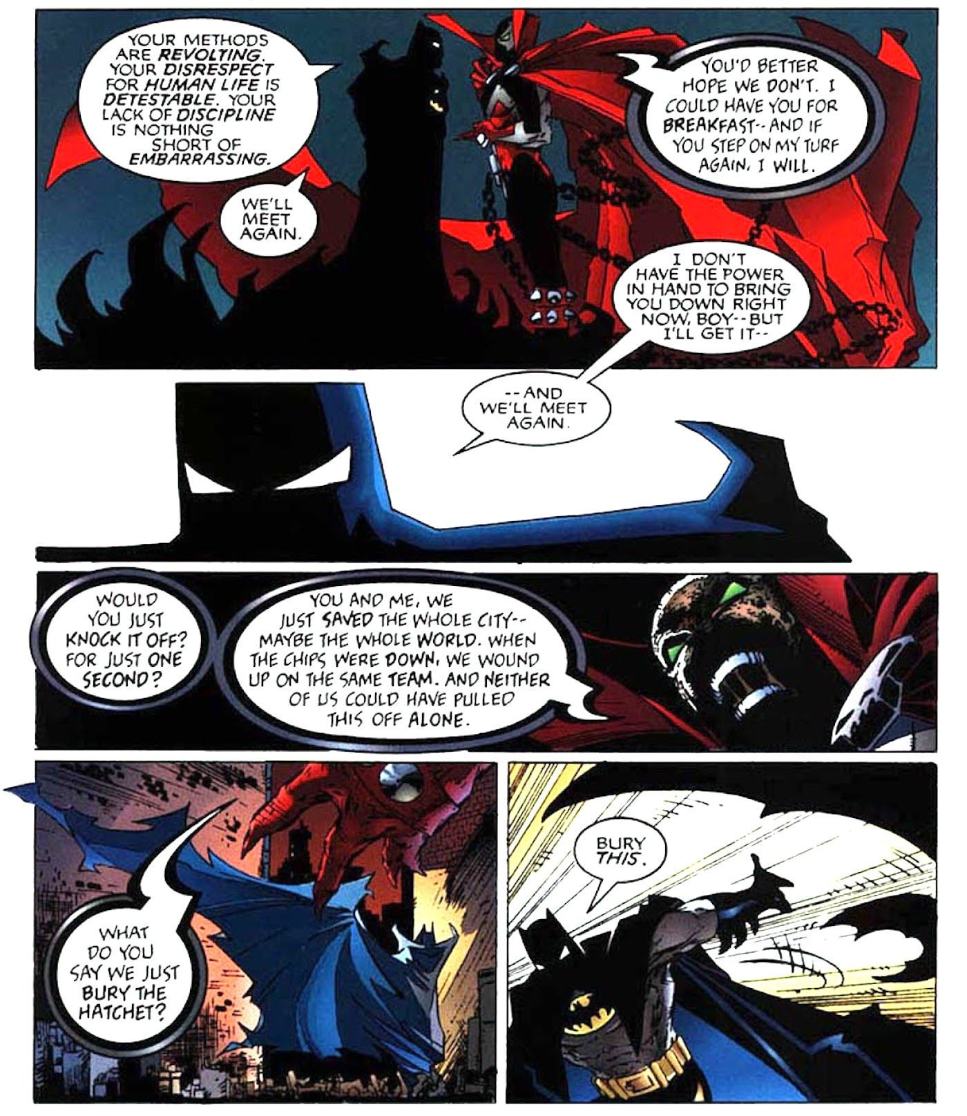 Wallpaper #82eTA5MBSpphPi3-F7PN125 Batman Spawn to Settle Their Brutal 90s Feud in New Crossover