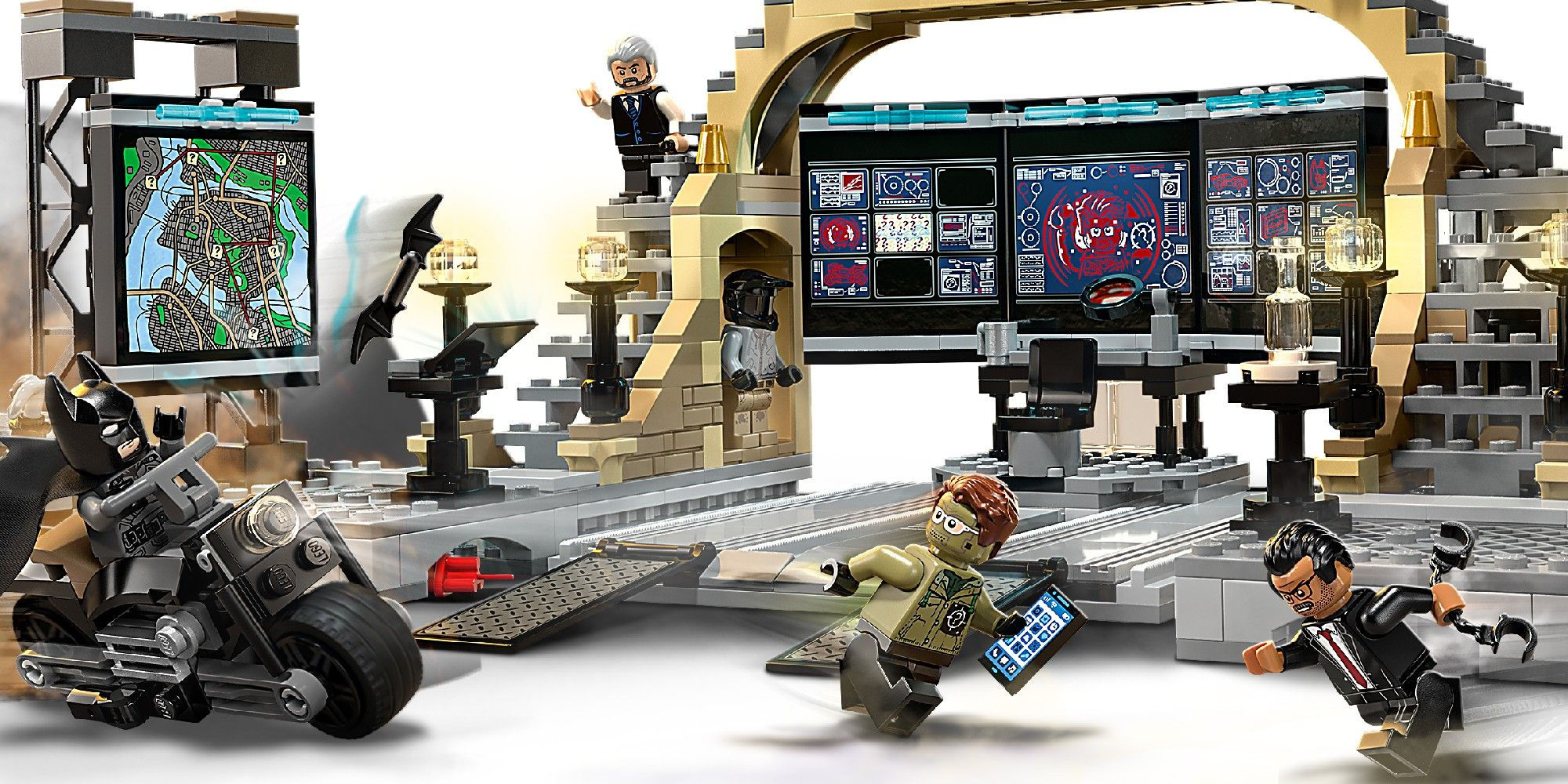 Wallpaper #B6WGN5MBVBiSkHCa7own216 The Batman Lego Sets Show Riddler in the Batcave Catwoman Chase