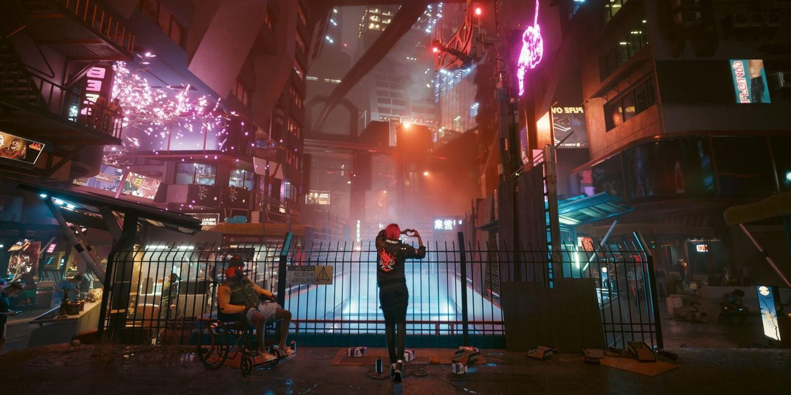 Wallpaper #ChqDT5MB1yWOL4qgHH_x163 Cyberpunk 2077s Night City Thrives in Unreal Engine 5 Remake