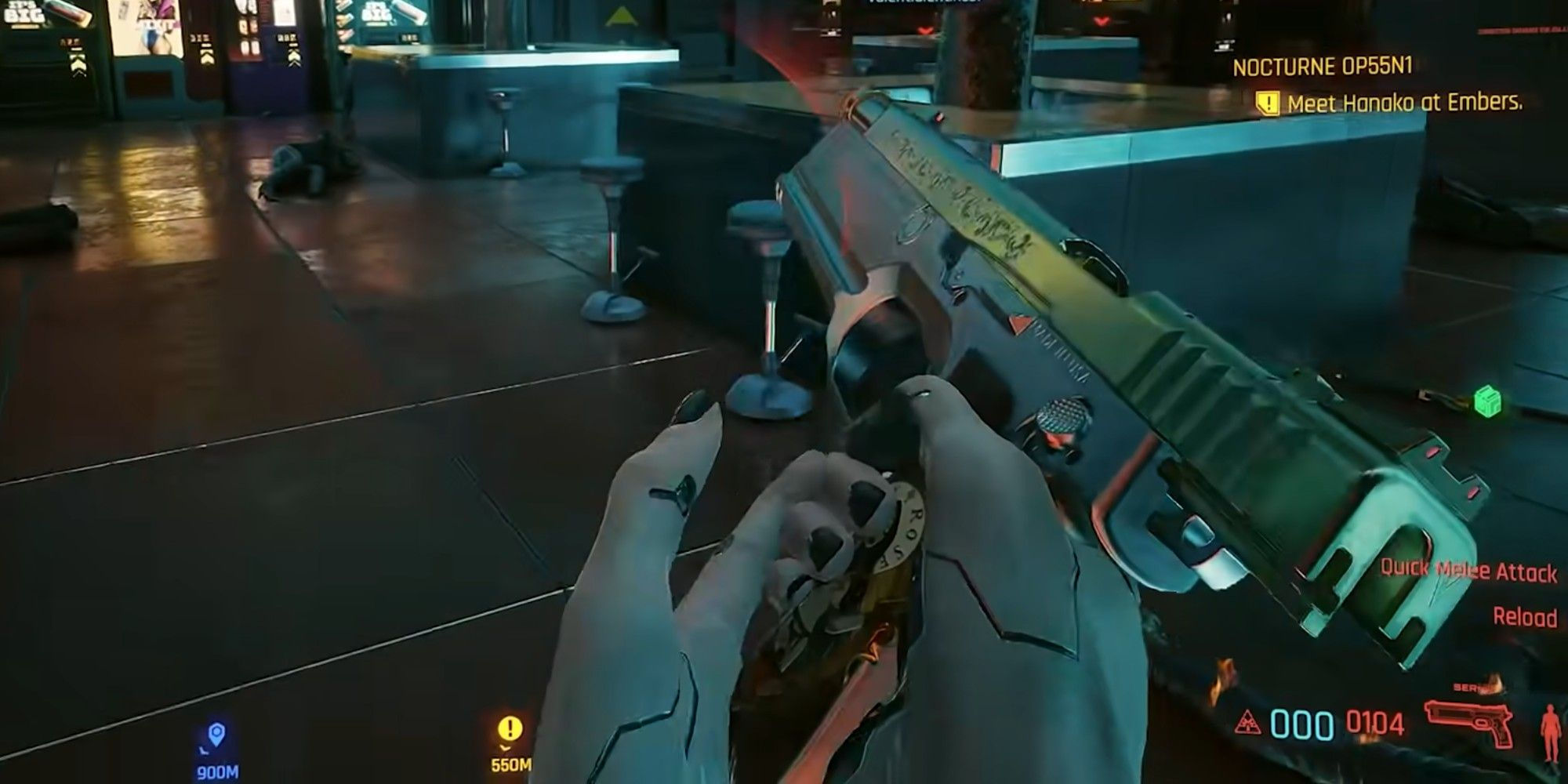 Wallpaper #CWfV7pIBSpphPi3-jF_J56 Cyberpunk 2077 Comment Obtenir Le Nouveau Pistolet Seraph Oxtero