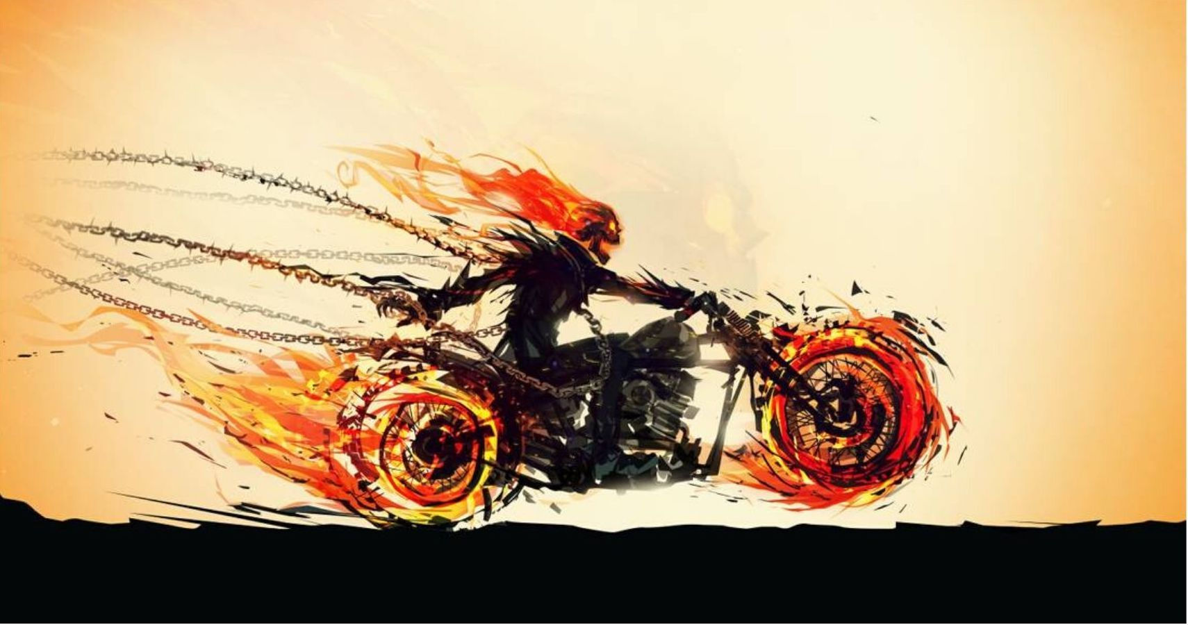 Wallpaper #4_QTOpMBKFX8bn3r23cf93 10 Pieces of Ghost Rider Fan Art We Love