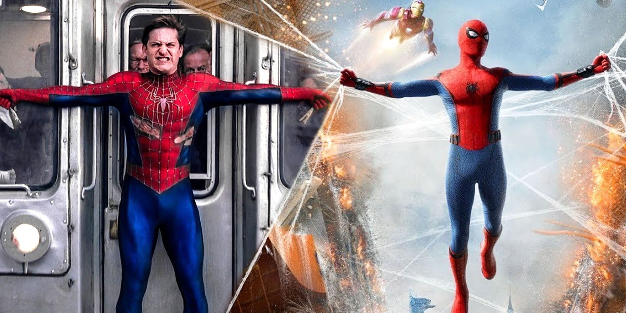 Wallpaper #Cf_taJMB3lSXT3zUV-Uq50 How Powerful Hollands Spider Man is Compared to Maguire Garfield