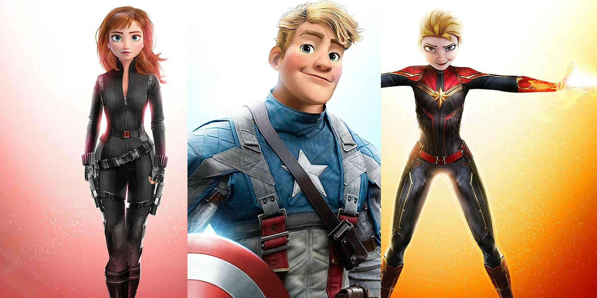 Wallpaper #9Wdz6JIBSpphPi3-Izzr154 The Avengers Look Amazing as Disney Animated Characters