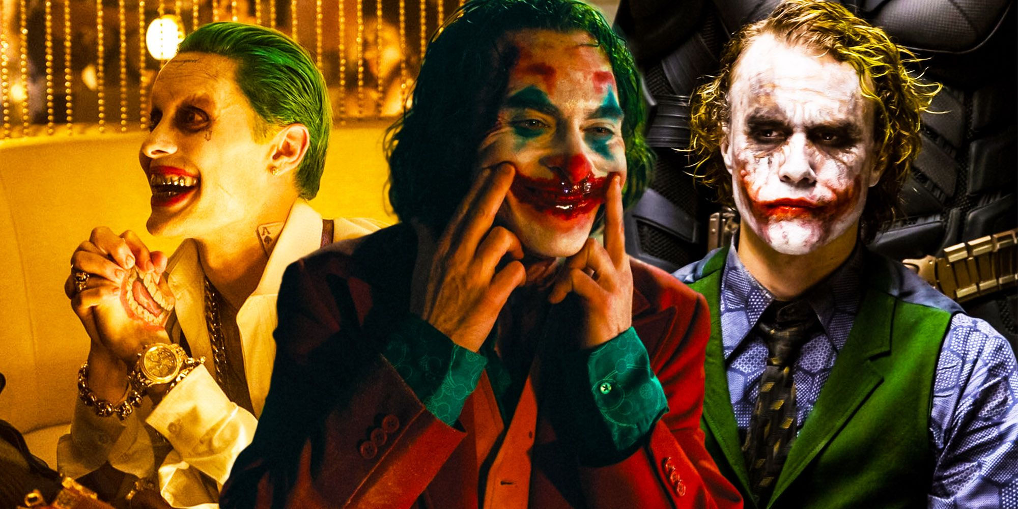 Wallpaper #OEAwL5MBJhL2WPba6bya120 Los Jokers De Heath Ledger Y Joaquin Phoenix Se Encuentran En Un Fan