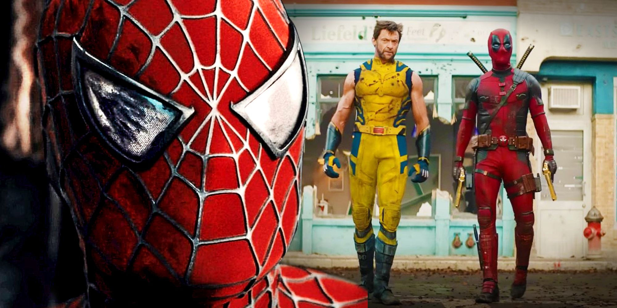 Wallpaper #7BGlM5MBXrlMTfB52Epu300 Marvel Fans Spot Spider Man Connection to Deadpool Wolverine but I