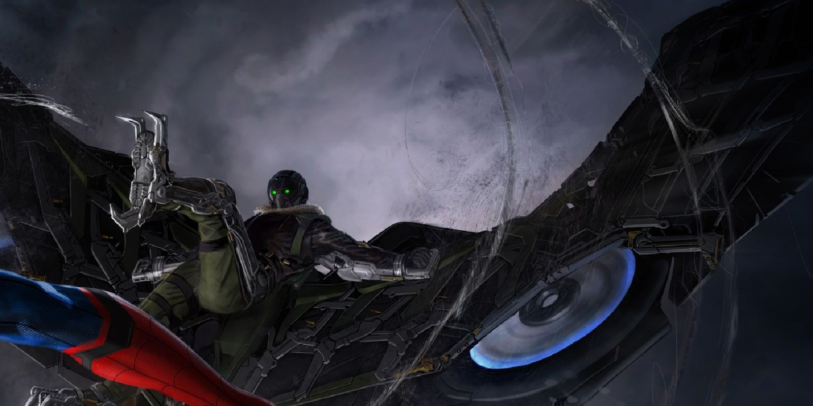 Wallpaper #qup_VZMBlwTYPL18wg1O32 Spider Man Homecoming Possible Vulture Concept Art