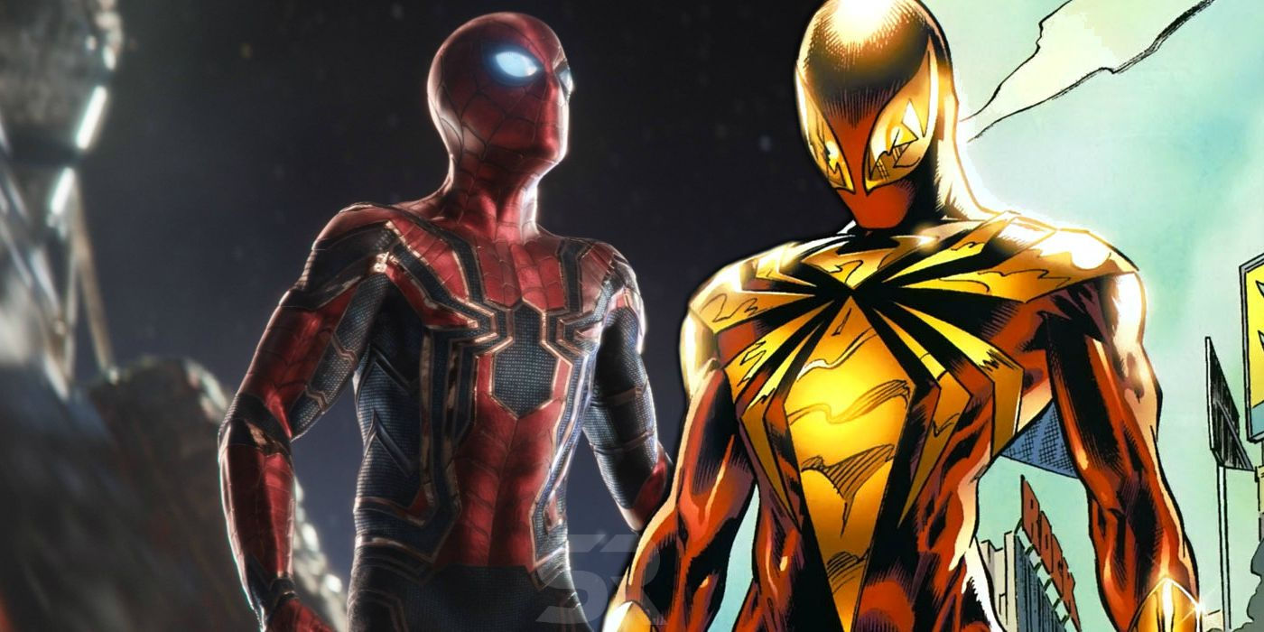 Wallpaper #33a76 Homecomings Iron Spider Suit Revealed Screen Rant