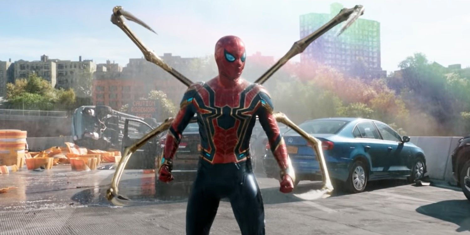 Wallpaper #33a76 Homecomings Iron Spider Suit Revealed Screen Rant