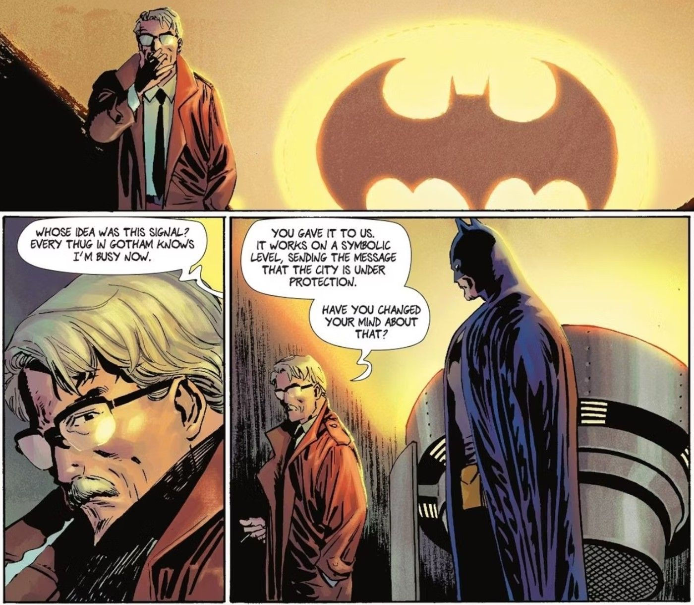 Wallpaper #gWj1E5MBSpphPi3-QwKs74 Batman Finally Admits the Bat Signal Does the Exact Opposite of What He
