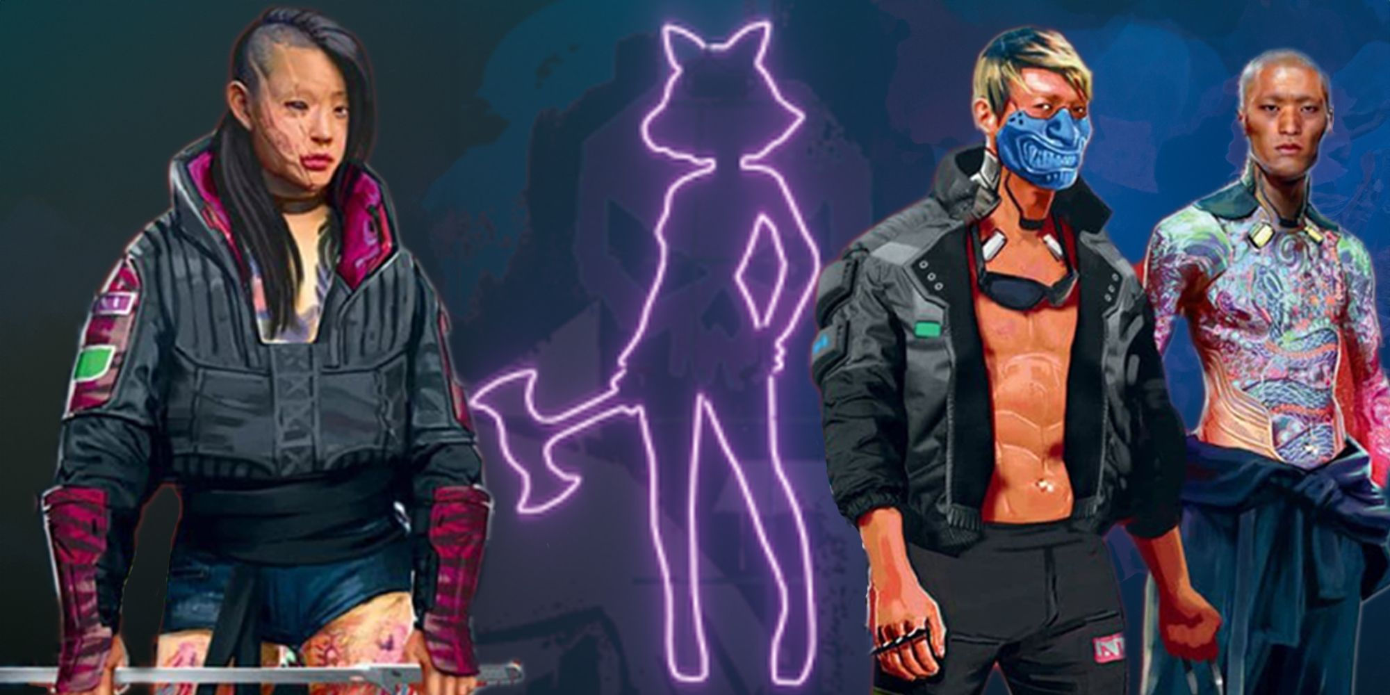 Wallpaper #B2d_9pIBSpphPi3-2YRd165 Cyberpunk 2077s Coolest Gang Has a Tragic Origin Story