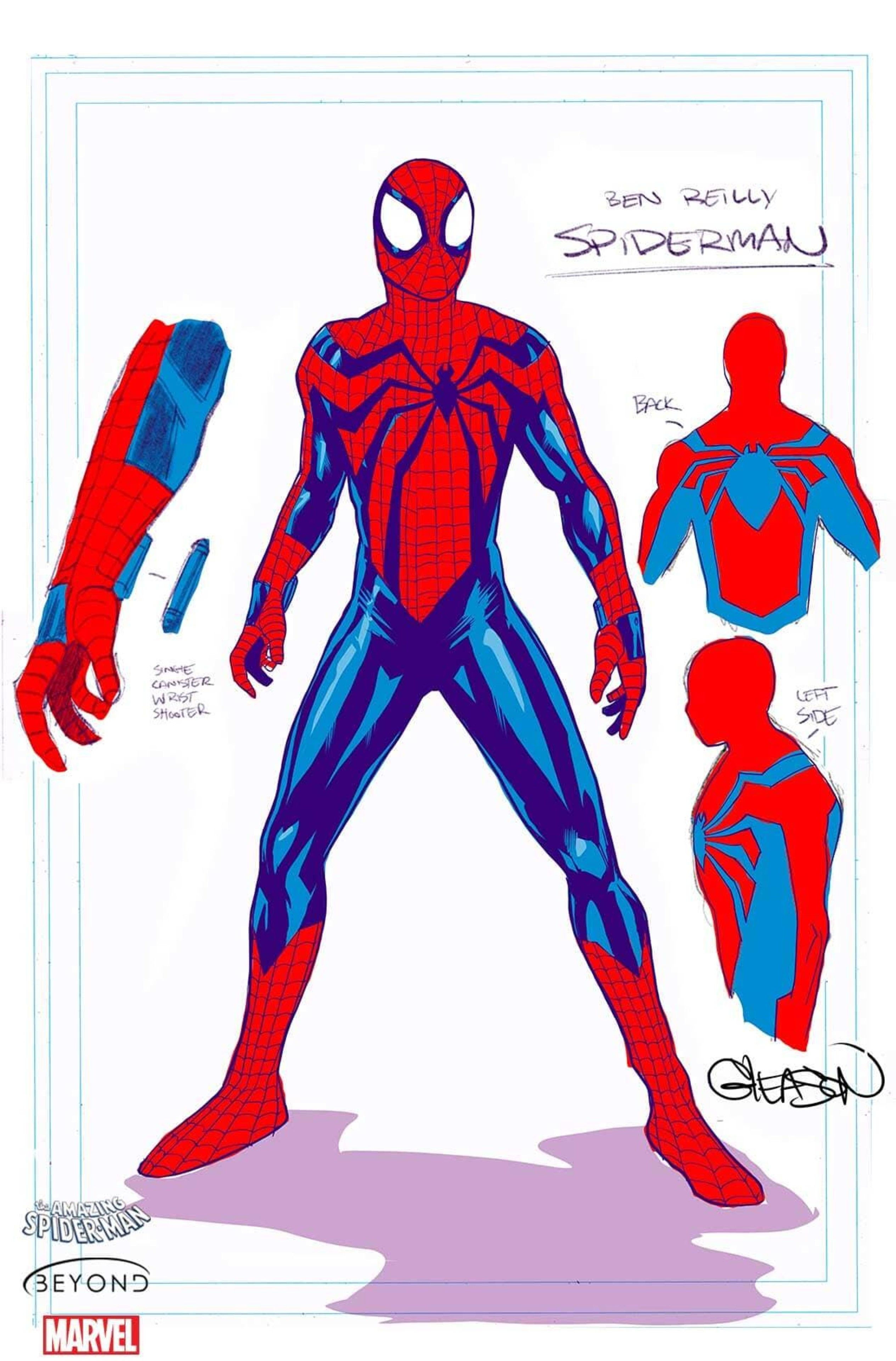 Wallpaper #pBl5Io8BtGB6xQ78A4I050 Spider Man Gets an All New Suit and Team as Marvel Kicks Off Next Era