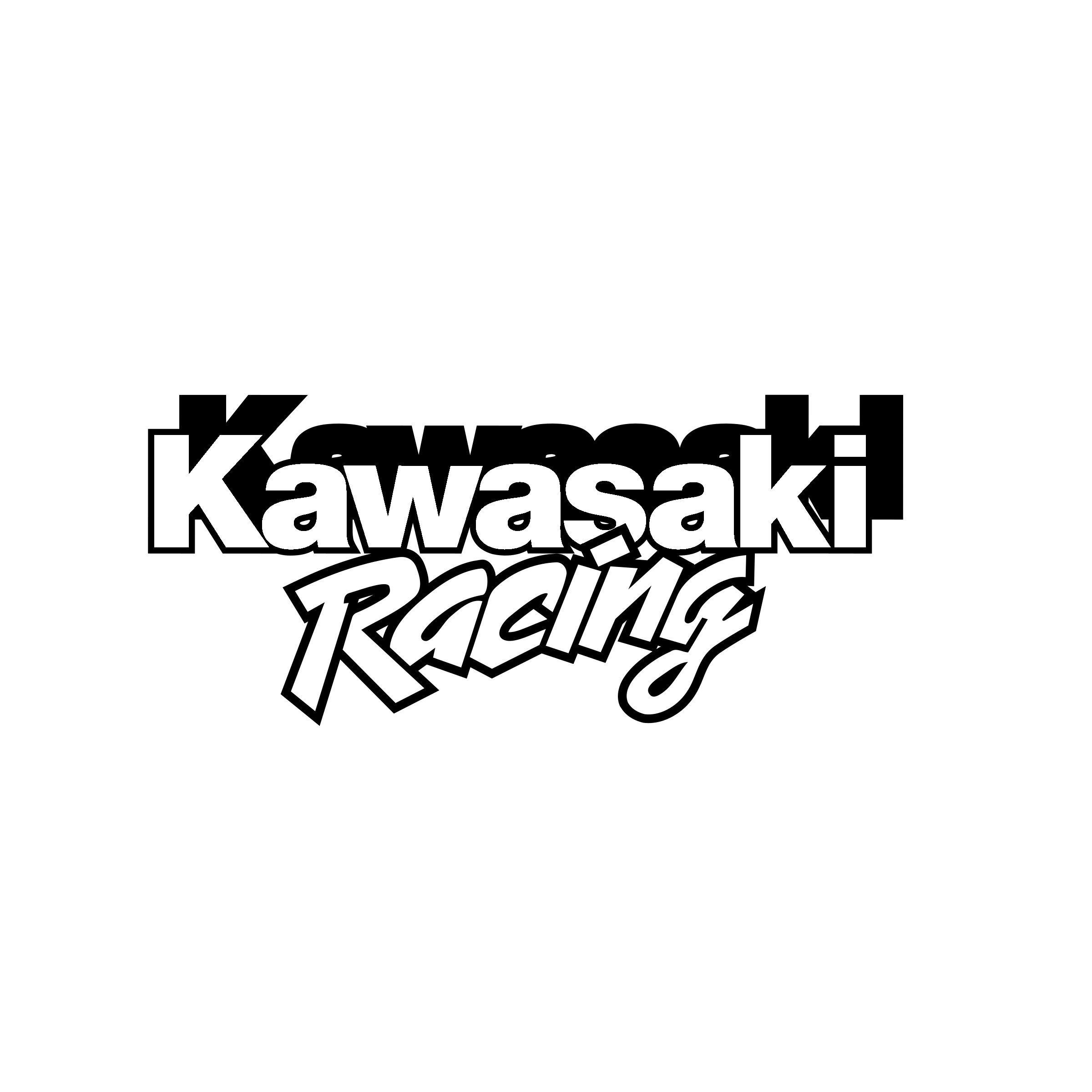 Wallpaper #wEZ6nJcBh-zKMCtLe14i163 Kawasaki Racing Logos