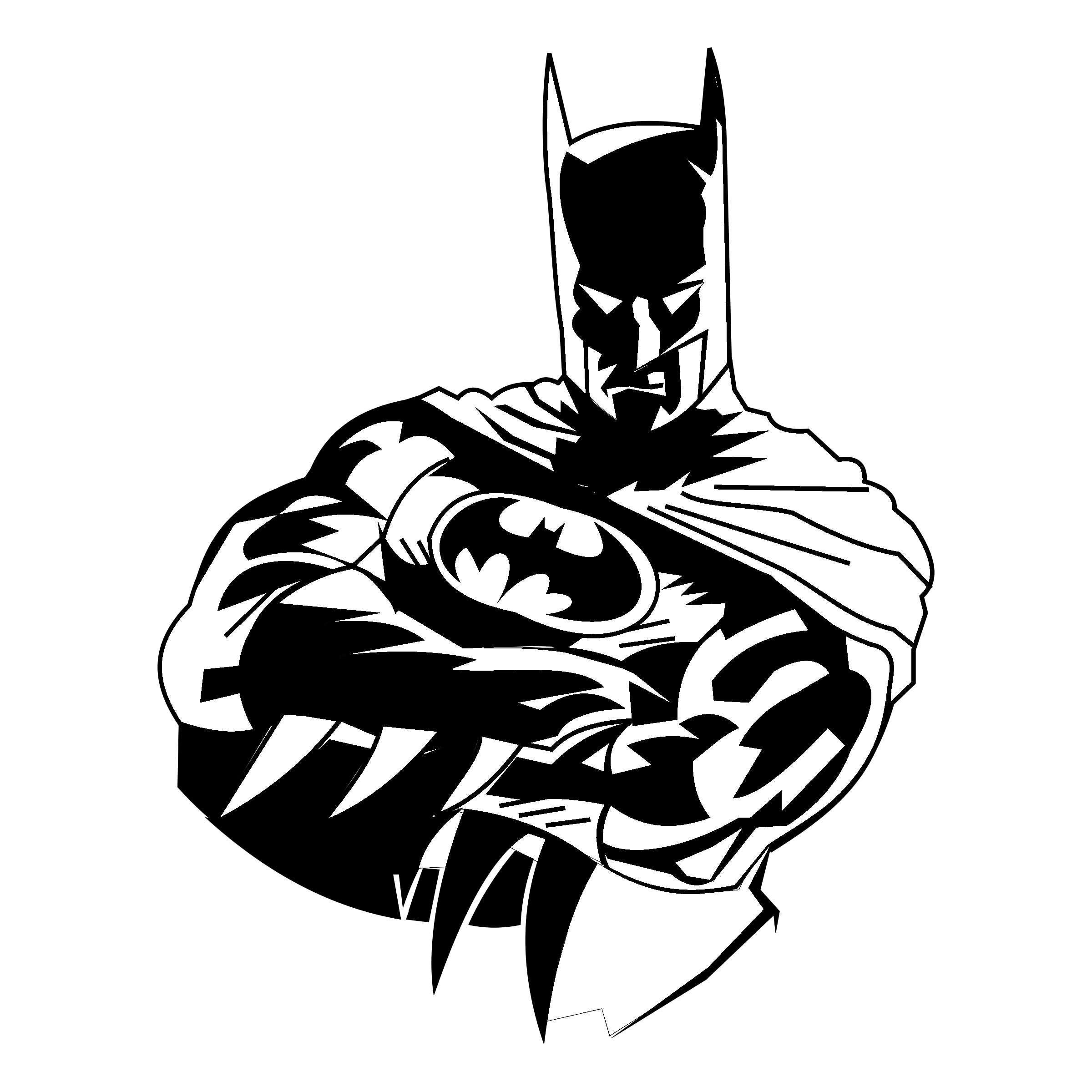 Wallpaper #txyEQJMB8JfcLg2JGPYI47 Batman Logo Outline Svg