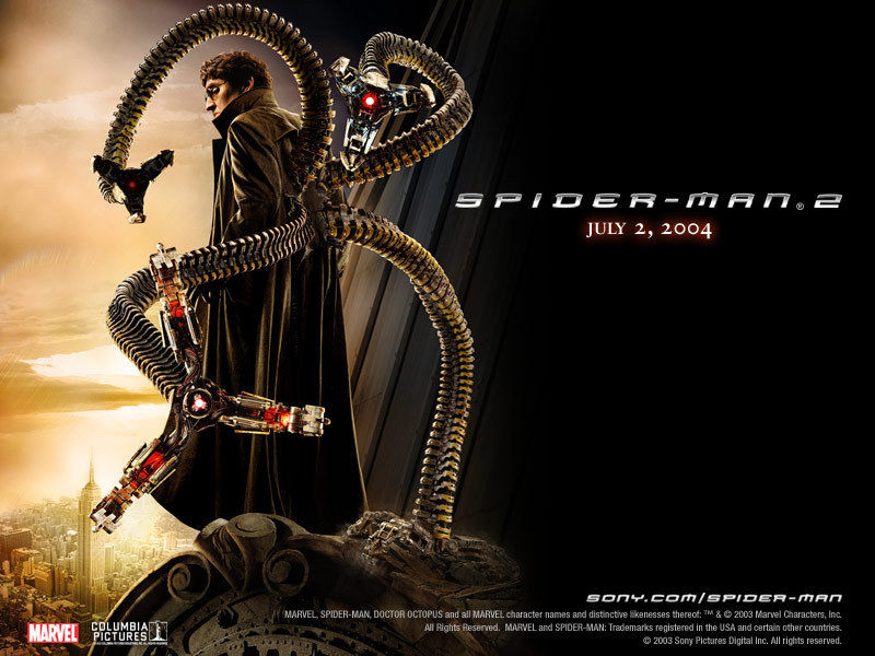 Wallpaper #Zrgr2pIBJvJKYCmE8vAv6 Doc Ock Spider Man 2 Spider Man Villains Wallpaper 1800798 Fanpop