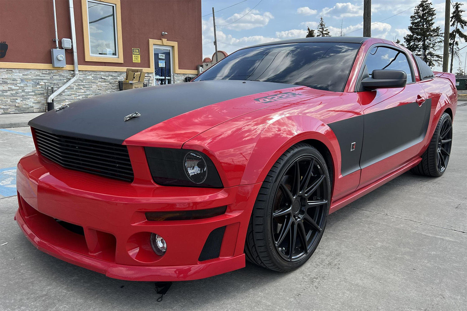 Wallpaper #22jVFpMBSpphPi3-RAwu267 Roush Mustang on Cars and Bids is One of Only 200 Made