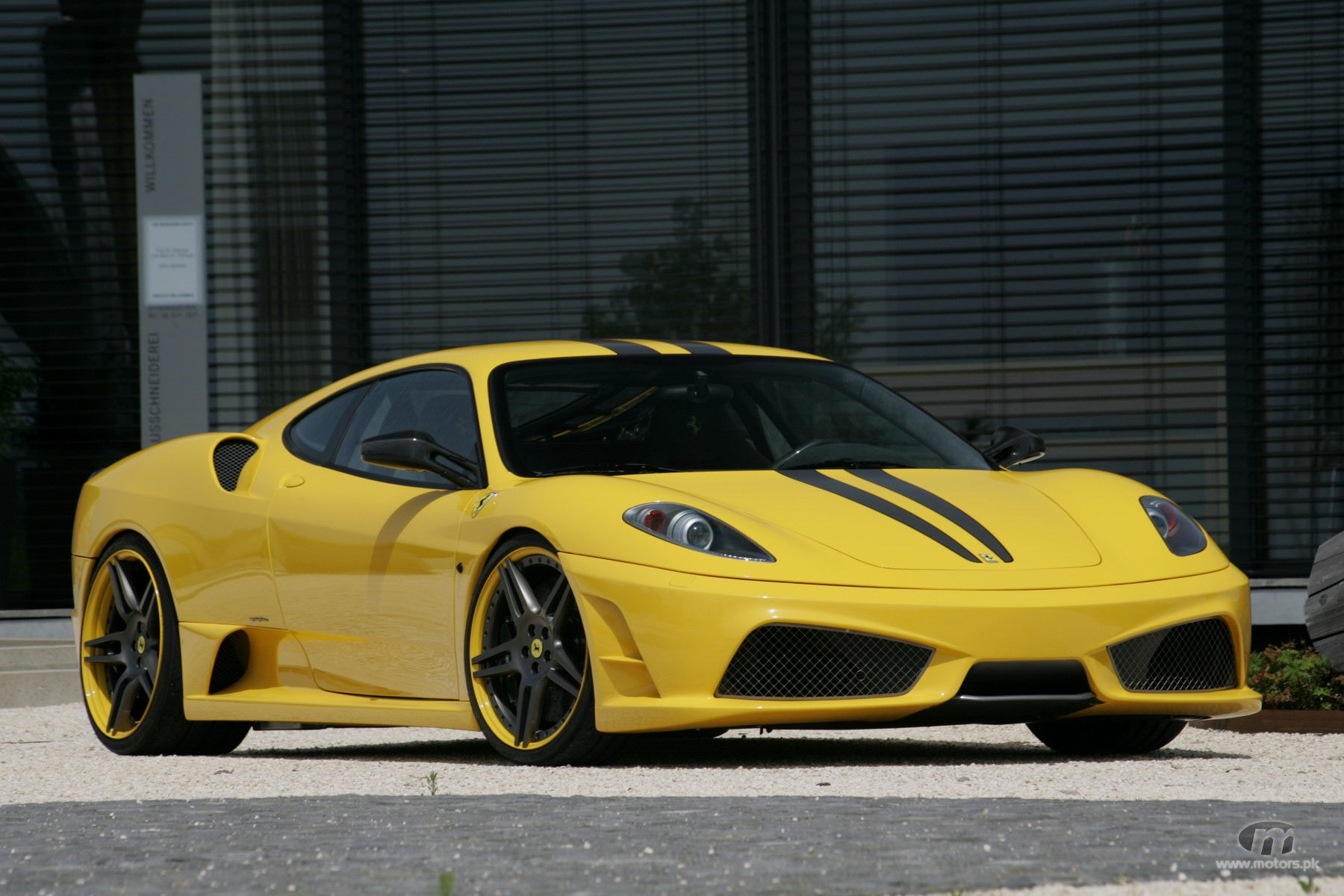 Wallpaper #7GgzG5MBSpphPi3-cB6k292 Ferrari F430 Scuderia Yellow Wallpaper Motorspk