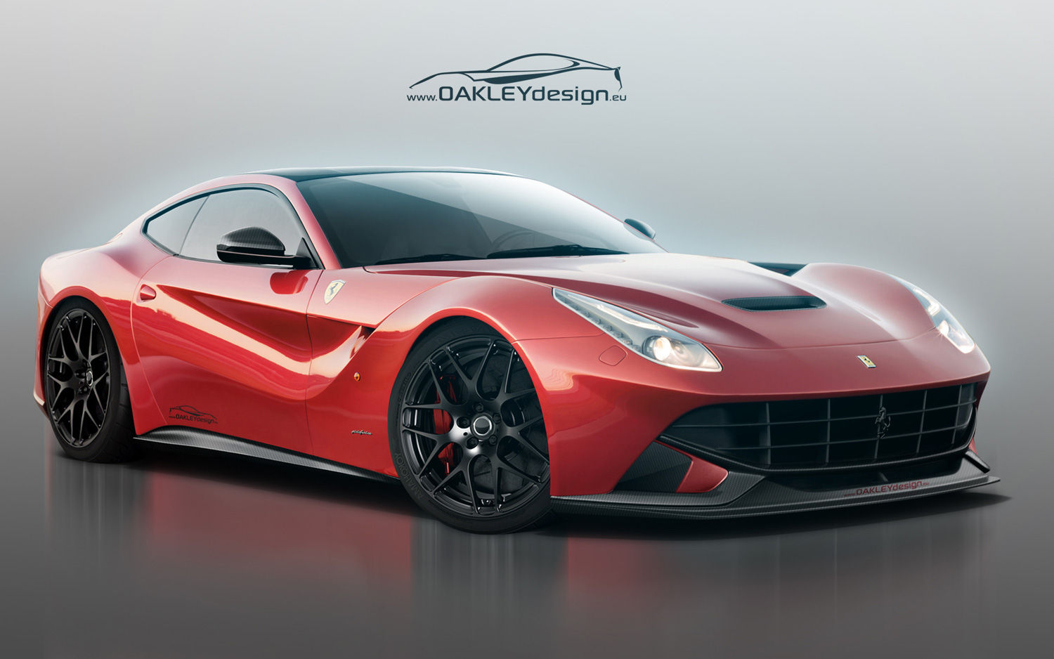 Wallpaper #HQCL644BSdW8dNouiBJM44 Oakley Design Ferrari F12 Berlinetta Adds Carbon Fiber Aggressive Looks