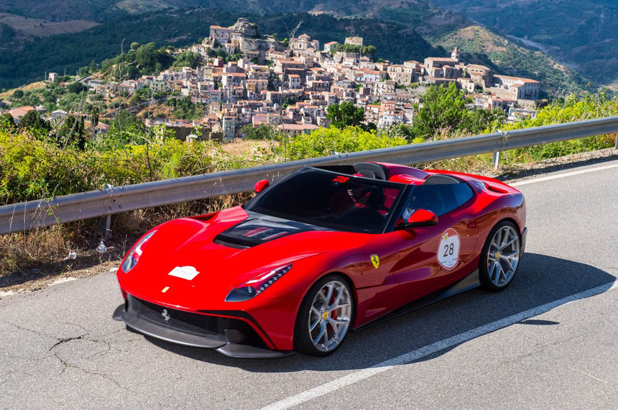 Wallpaper #LgCQ644BSdW8dNouthLg3 One Off Ferrari F12 Trs Roadster Shown at Ferrari Cavalcade