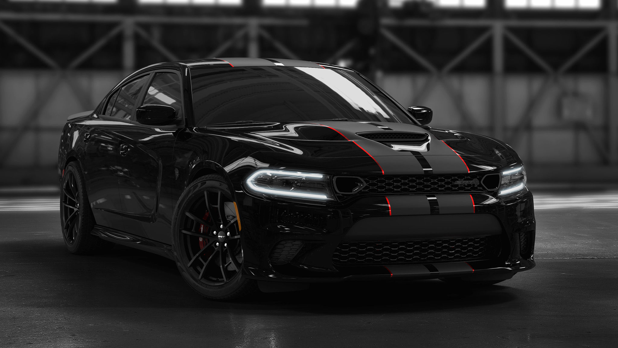 Wallpaper #i2dkCpMBSpphPi3-v9SB204 Blacked Out Charger Wallpaper