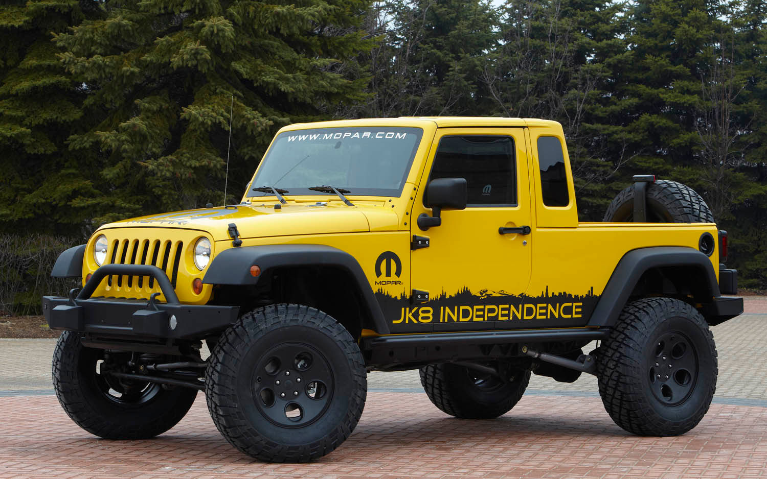 Wallpaper #wxk-LI8BtGB6xQ78KI-619 Jeep Wrangler Pickup Conversion Kit Exceeds Mopars Sales Expectations