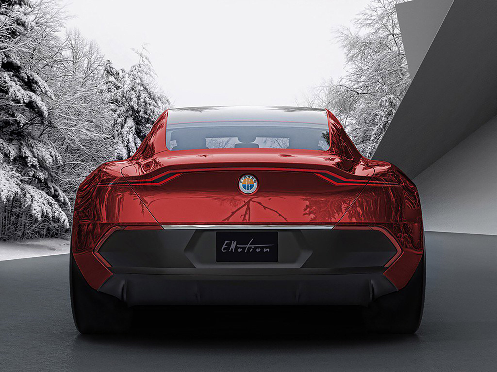 Wallpaper #NTtmbZcBSWmA-tzpQo4R67 Fisker Emotion Flaunts Its Curves