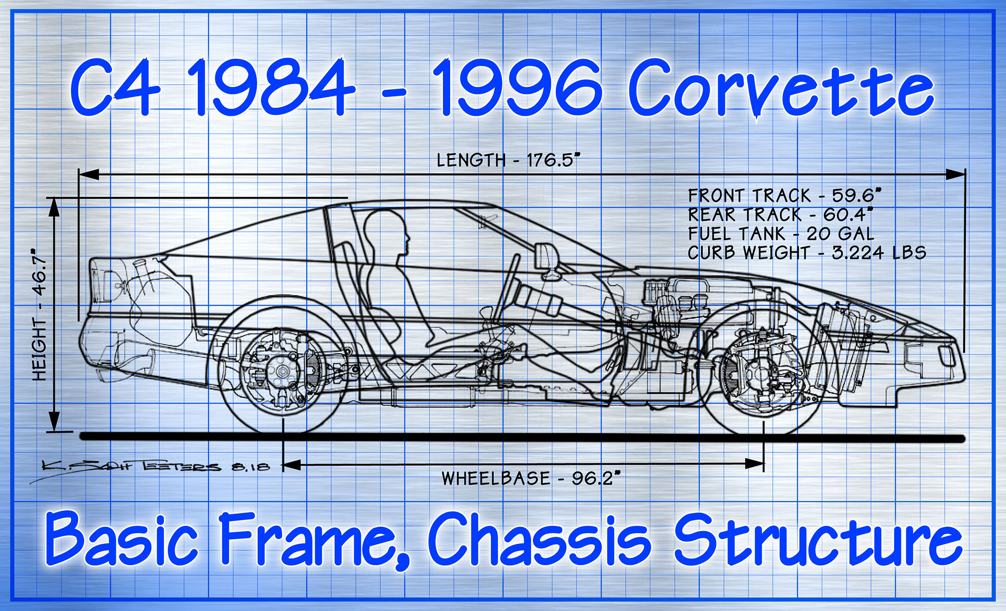 Wallpaper #q2dJDJMBSpphPi3-fd2b83 Corvette Chassis History the C4 Chassis That Mclellan Built
