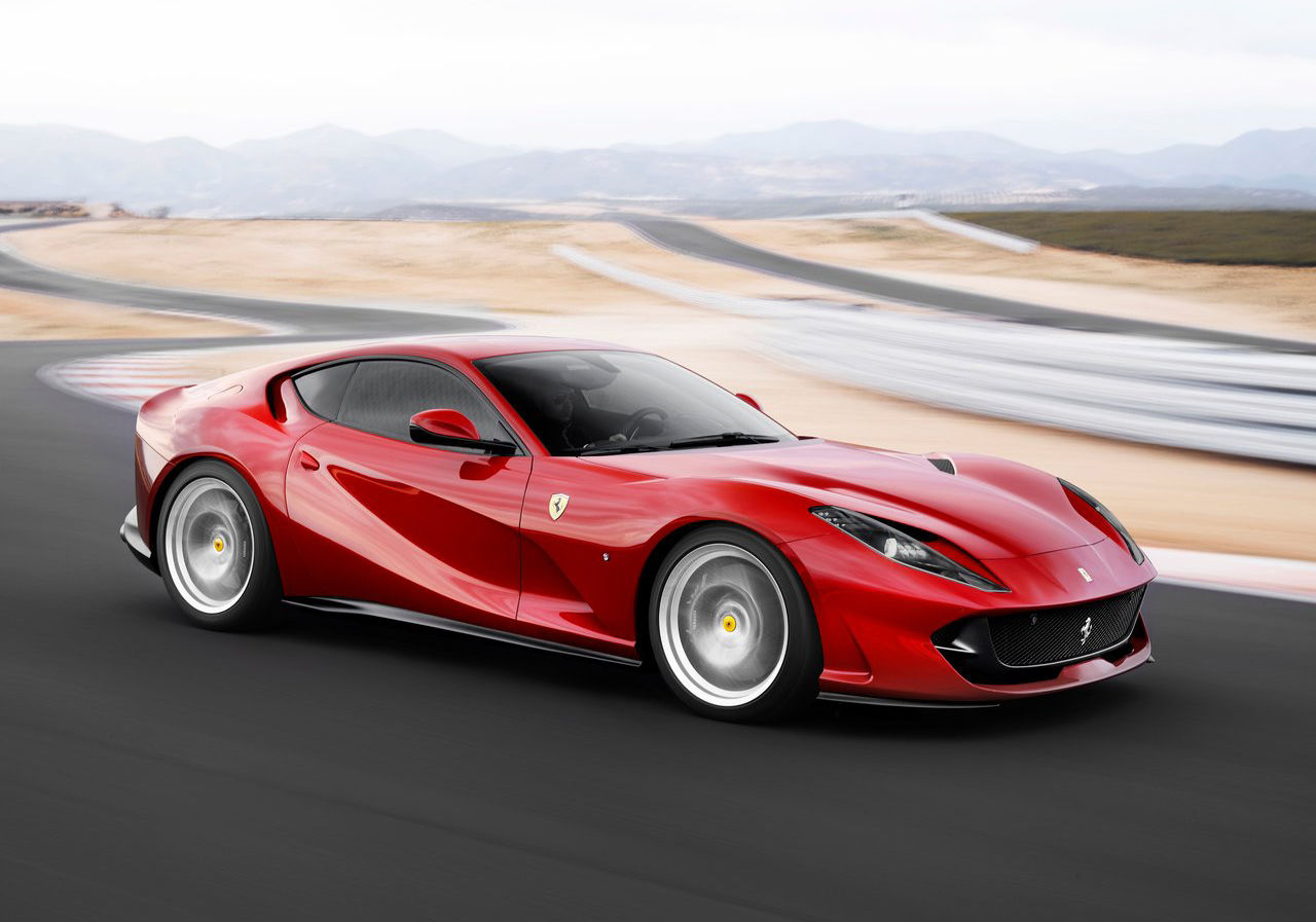 Wallpaper #6Bl0I48BtGB6xQ78cIOl43 V12 Engine Powered 2018 Ferrari 812 Superfast