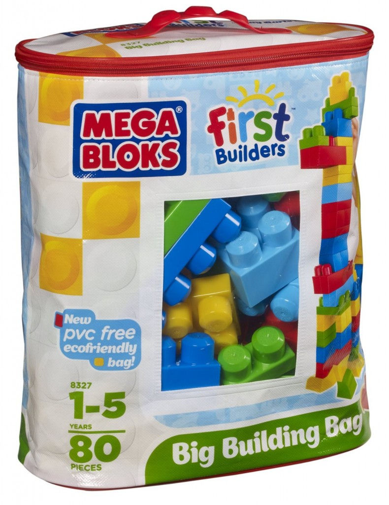 Wallpaper #634d6 Mega Bloks First Builders Big Building Bag with Big Building Blocks