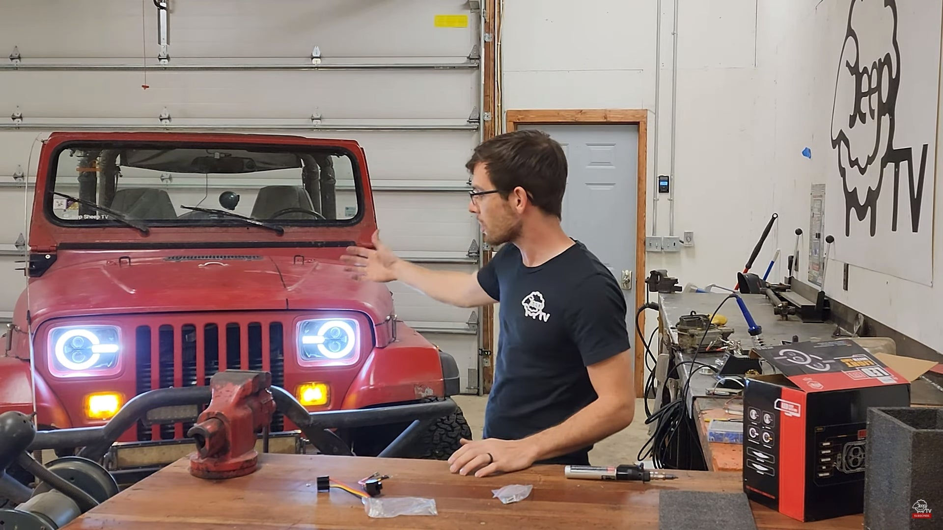 Wallpaper #3kDmL5MBJhL2WPbalr5E264 Step by Step Guide Installing 57 LED Headlights on Jeep Wrangler Yj