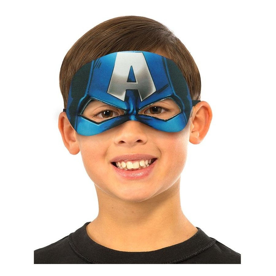 Wallpaper #57jf25IBJvJKYCmE1fhf389 Marvel Avengers Captain America Plush Eye Mask Superhero Halloween Boys